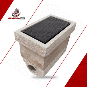 Caja de registro desague de concreto