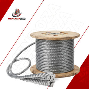 Cable galvanizado alma de acero inoxidable